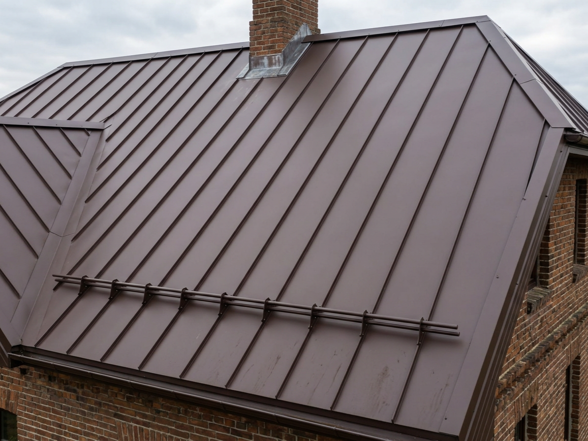 Standing seam roof