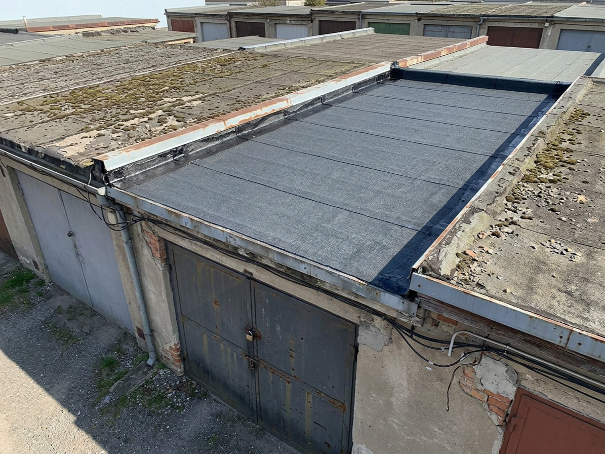 Garage roof repair
