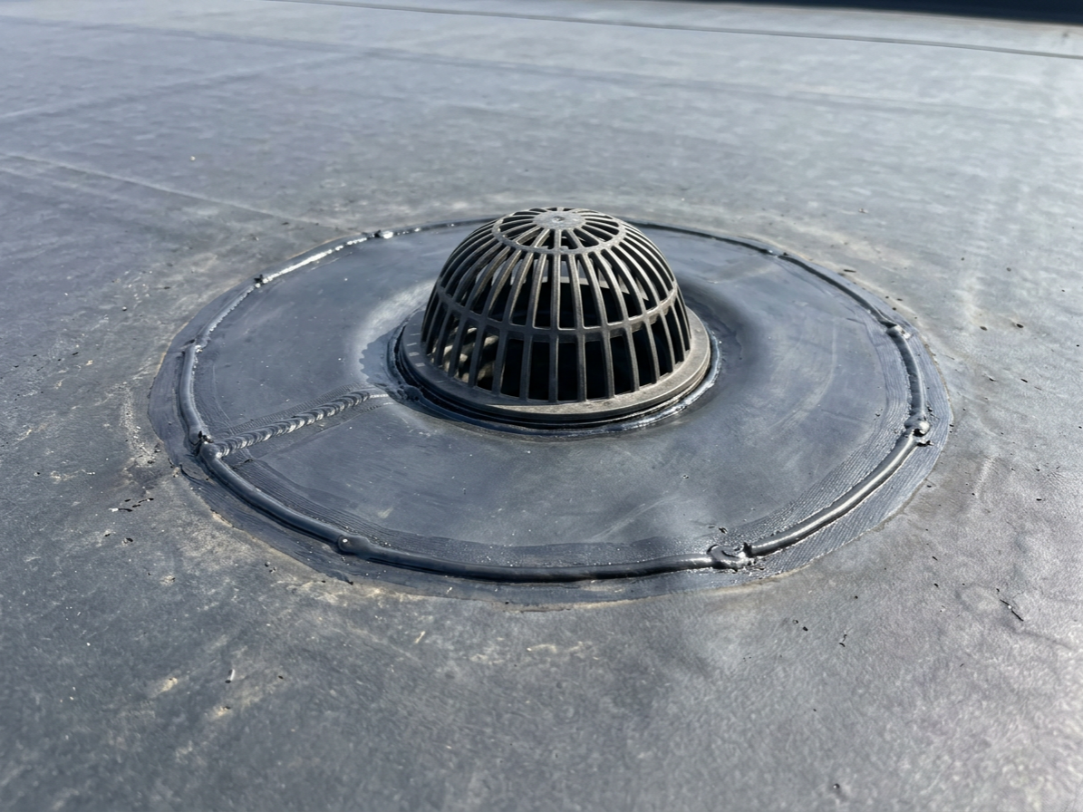 Drainage funnel repair