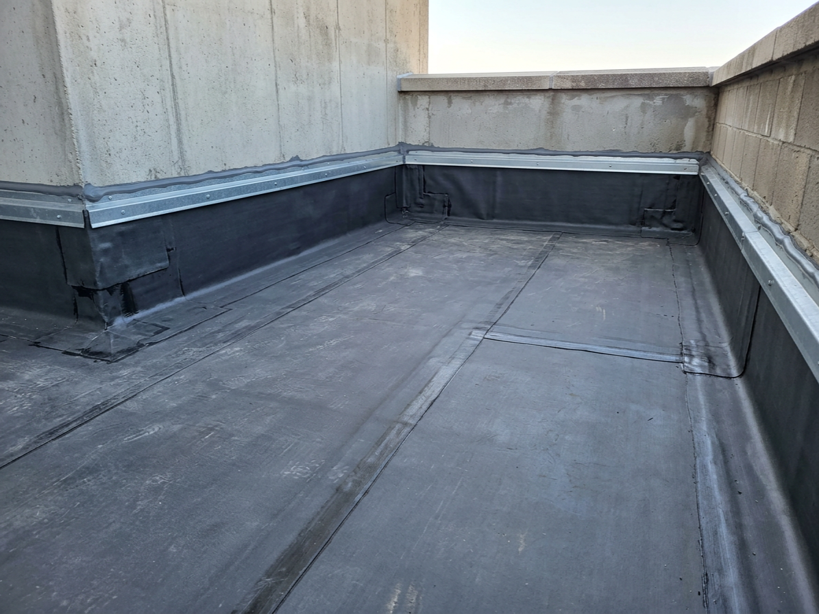 Waterproofing of adjacent structures